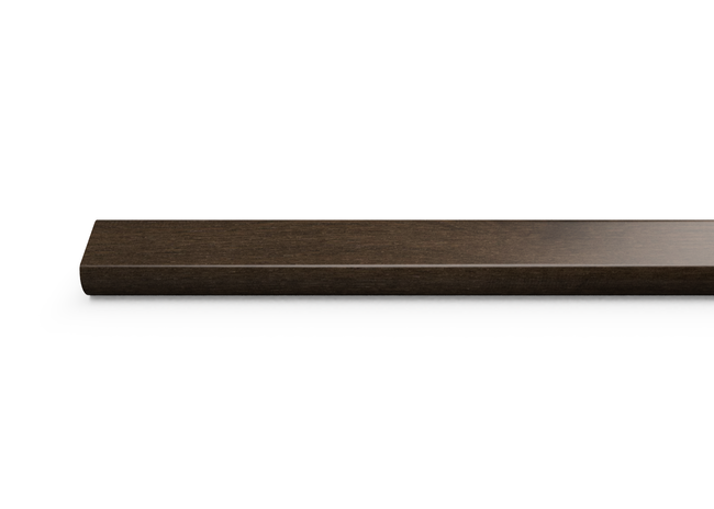 Cognac Oak Overlap 0.80 in. Thick x 2 in. Width x 78 in. Length Overlap Stair Nose Molding