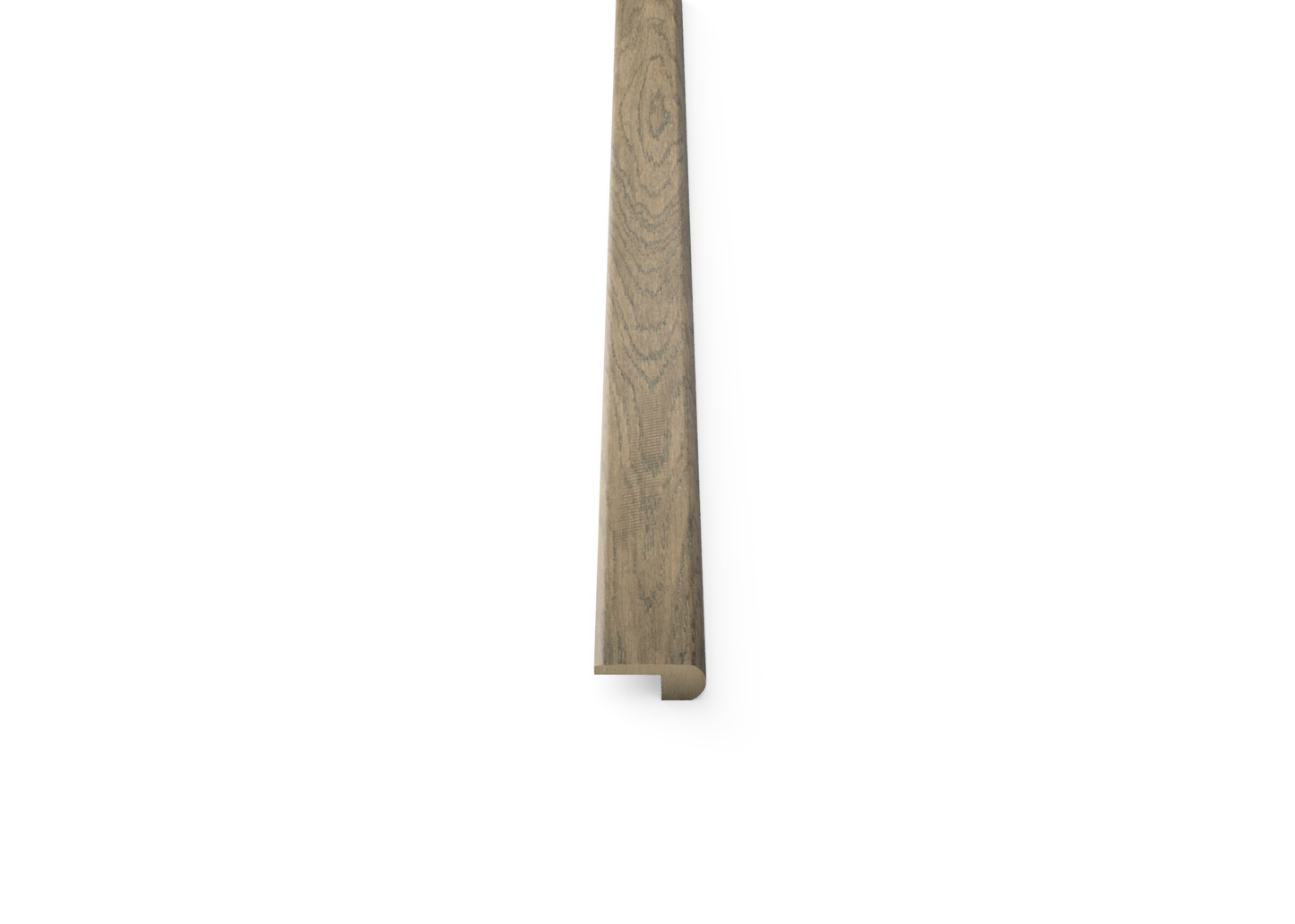 Manor 0.80 in. Thick x 2 in. Width x 78 in. Length Overlap Stair Nose Molding