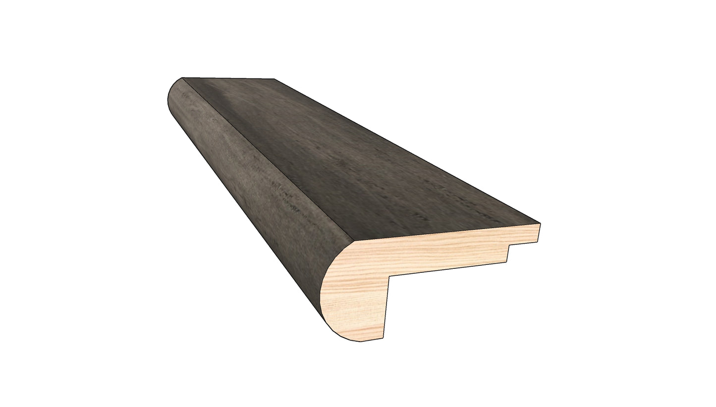 Rustica 0.80 in. Thick x 2 in. Width x 78 in. Length Overlap Stair Nose Molding