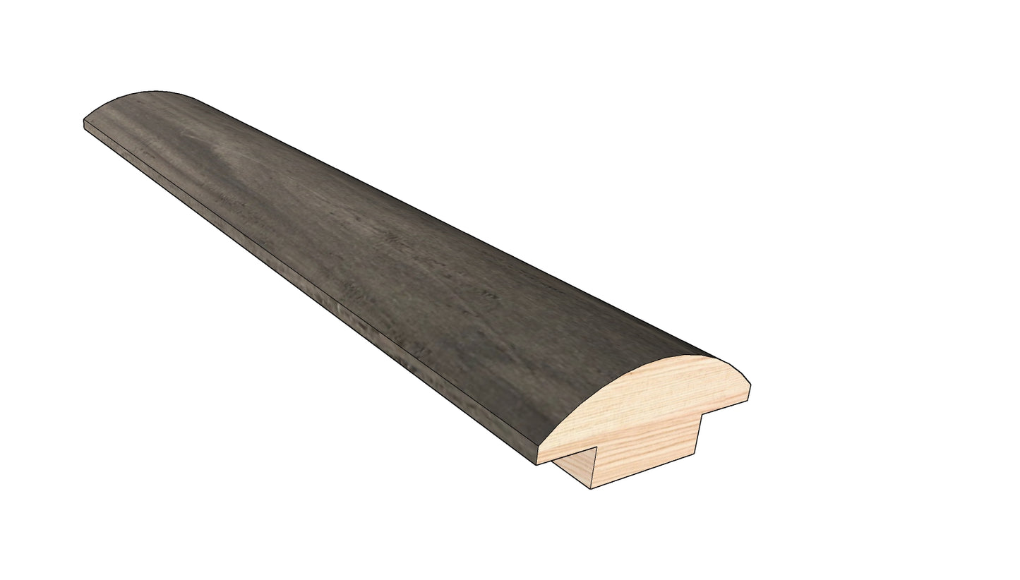 Rustica 0.445 in. Thick x 1.50 in. Width x 78 in. Length Hardwood T-Molding