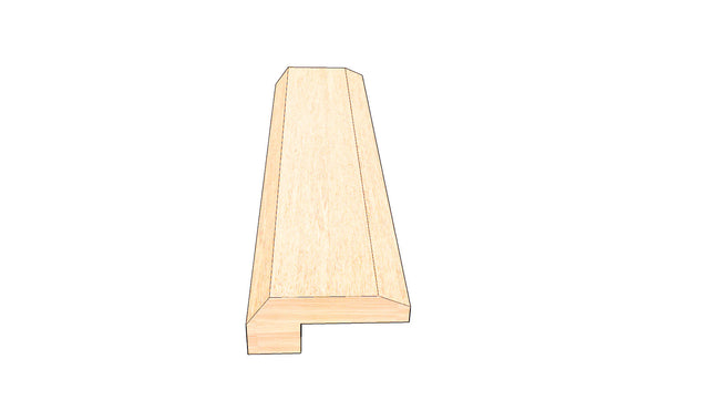 Golden Gate 0.523 in. Thick x 1.50 in. Width x 78 in. Length Hardwood Threshold Molding