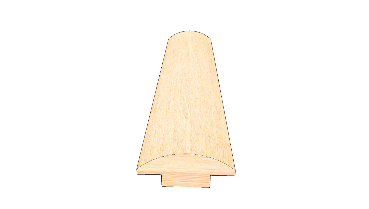 Golden Gate 0.445 in. Thick x 1.50 in. Width x 78 in. Length Hardwood T-Molding