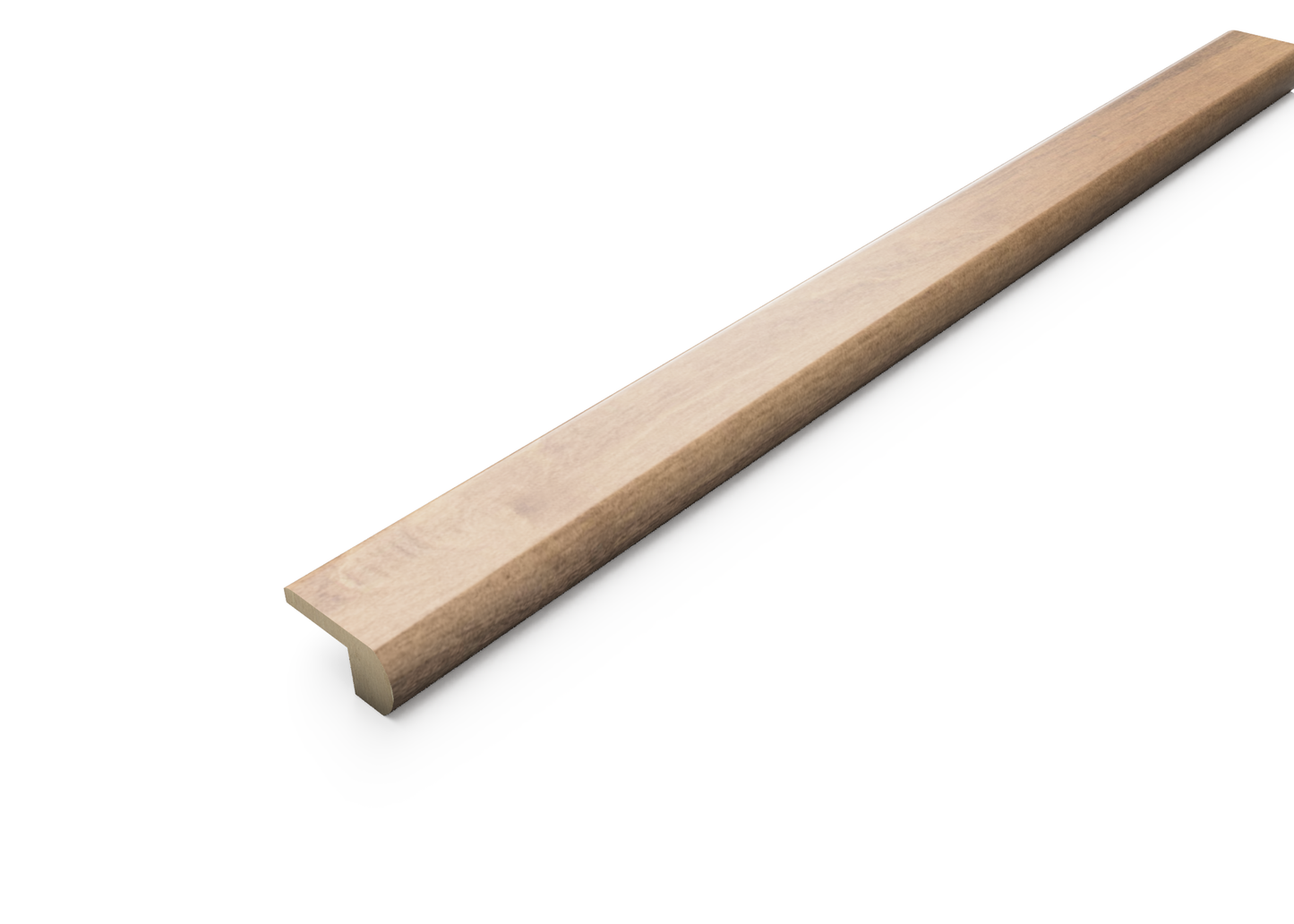 Homestead 0.80 in. Thick x 2 in. Width X 78 in. Length Hardwood Overlap Stair Nose Molding