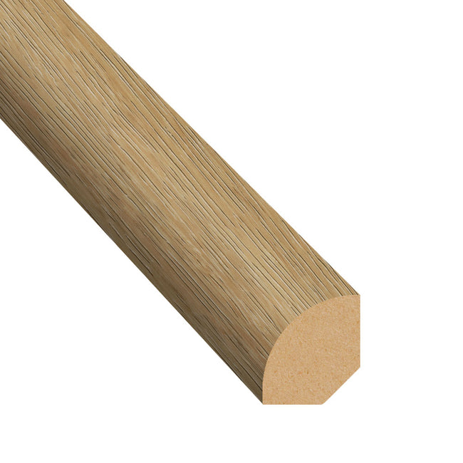 Sherwood Oak 0.75 in. T x 0.63 in. W x 94 in. Length Vinyl Quarter Round Molding
