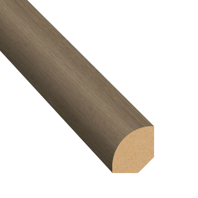 Fairmont Oak 0.75 in. T x 0.63 in. W x 94 in. Length Vinyl Quarter Round Molding
