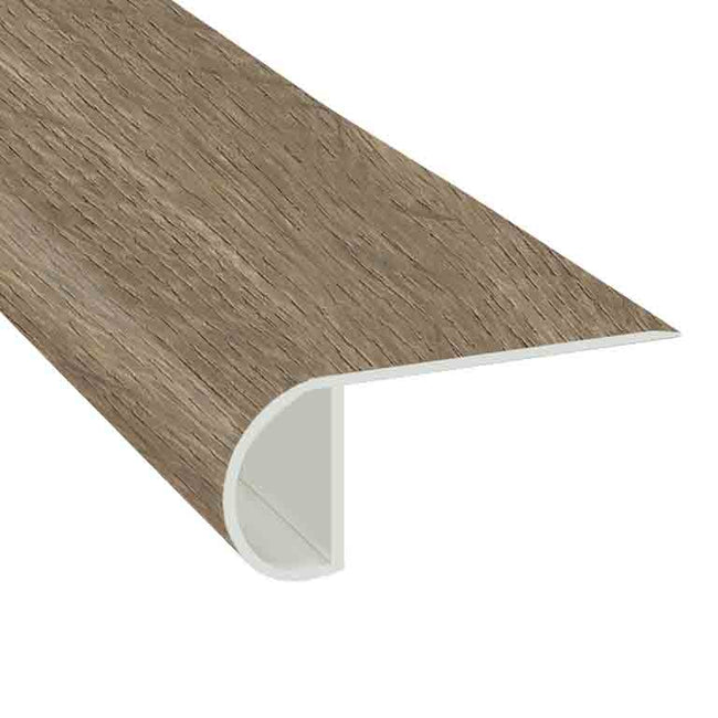 Autumn Acorn 1.03 in. Thick x 2.23 in. Width x 94 in. Length Vinyl Overlap Stair Nose Molding