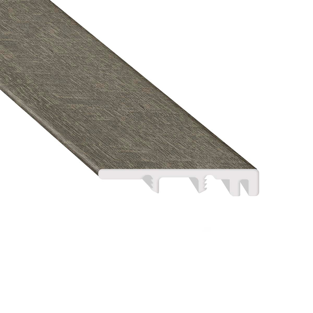 Silver Creek 0.25 in. Thick x 1.5 in. Width x 94 in. Length Vinyl End Molding