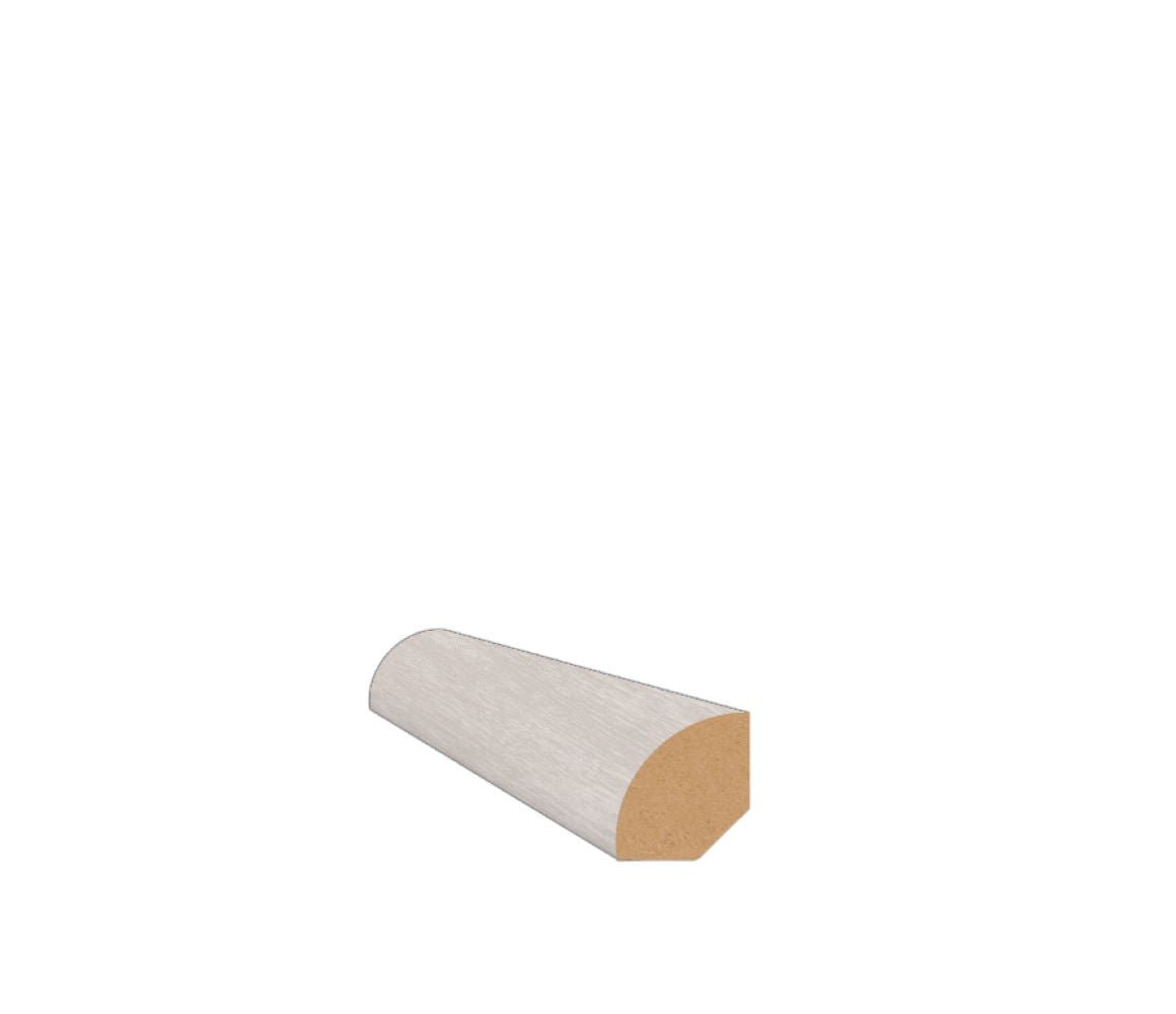 Nantasket 0.75 in. T x 0.63 in. W x 94 in. Length Vinyl Quarter Round Molding