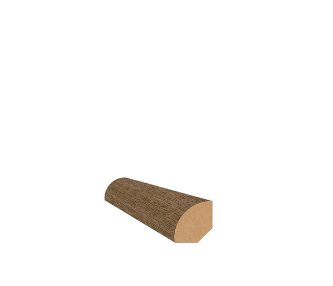 Garden Path 0.75 in. T x 0.63 in. W x 94 in. Length Vinyl Quarter Round Molding