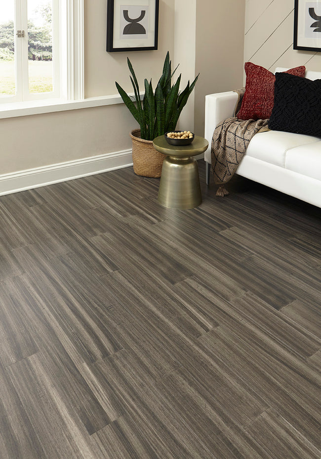 7mm Rocky Mountain Waterproof Engineered Strand Bamboo Flooring 5.12 in. Wide x 36.22 in. Long - Sample