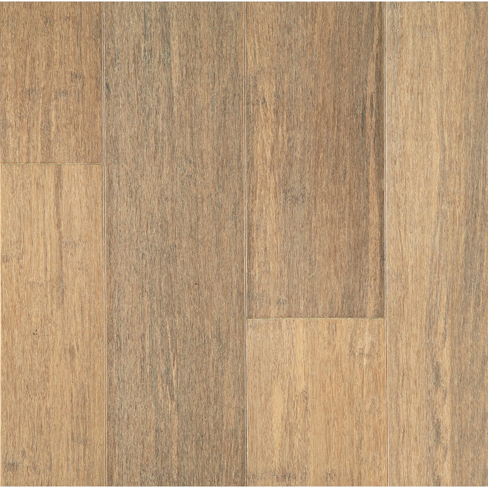 7mm Sandstone Waterproof Engineered Strand Bamboo Flooring 5.12 in. Wide x 36.22 in. Long