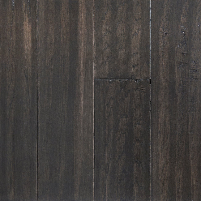 7mm Shadow Gray Waterproof Engineered Hardwood Flooring 5 in. Wide x Varying Length Long - Sample