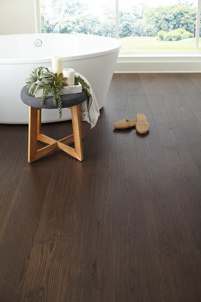 8mm Hudson Bay Waterproof Engineered Hardwood Flooring 7.48 in. Wide x Varying Length Long