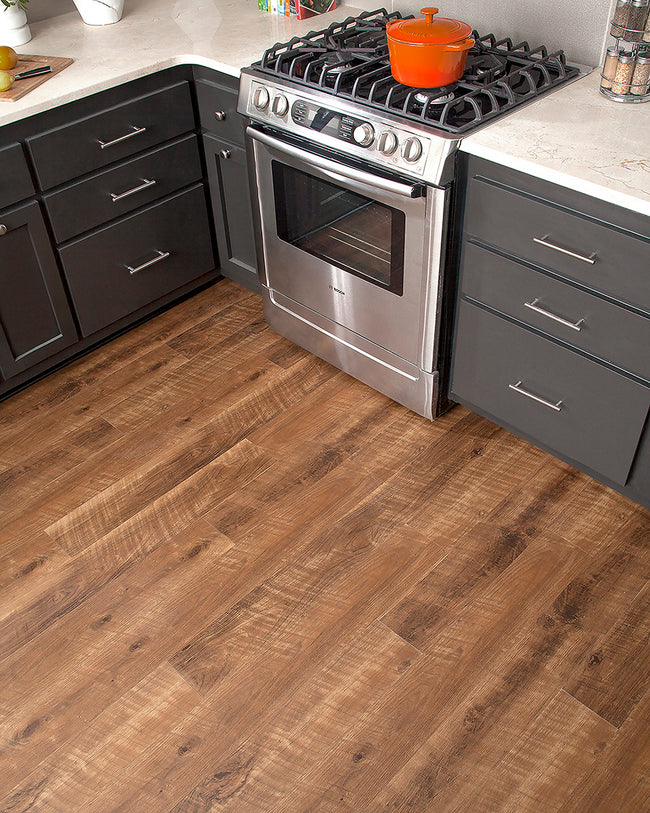 4.5mm Sierra Morena HDPC® Waterproof Luxury Vinyl Plank Flooring 5.91 in. Wide x 48 in. Long