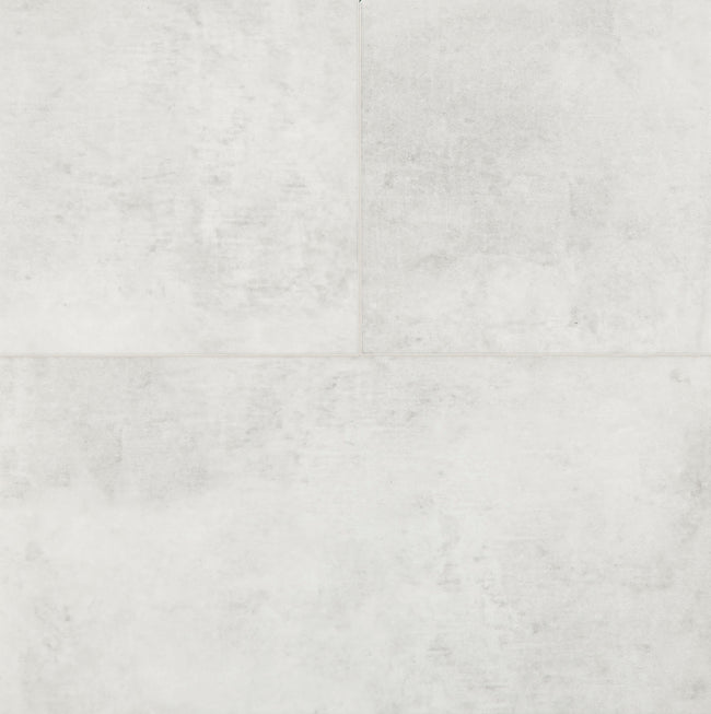 6mm Cloud White HDPC® Waterproof Luxury Vinyl Tile Flooring 12 in. Wide x 24 in. Long