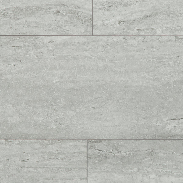 6mm Trevi Travertine HDPC® Waterproof Luxury Vinyl Tile Flooring 12 in. Wide x 24 in. Long