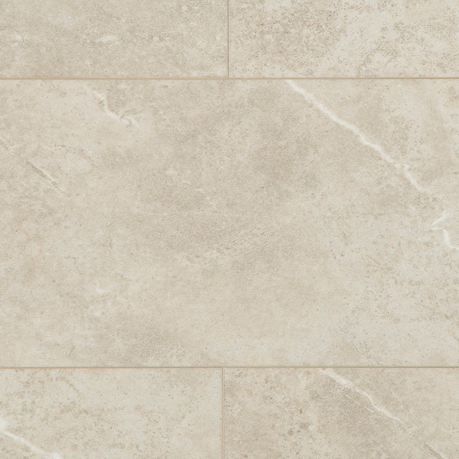 6mm Ainslie Sandstone HDPC® Waterproof Luxury Vinyl Tile Flooring 12 in. Wide x 24 in. Long