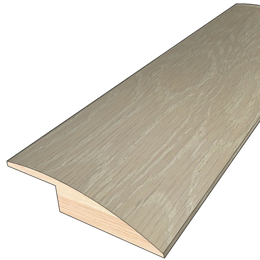 Butterscotch White Oak 0.50 in. Thick x 1.50 in. Wide x 78 in. Length Hardwood Overlap Reducer Molding
