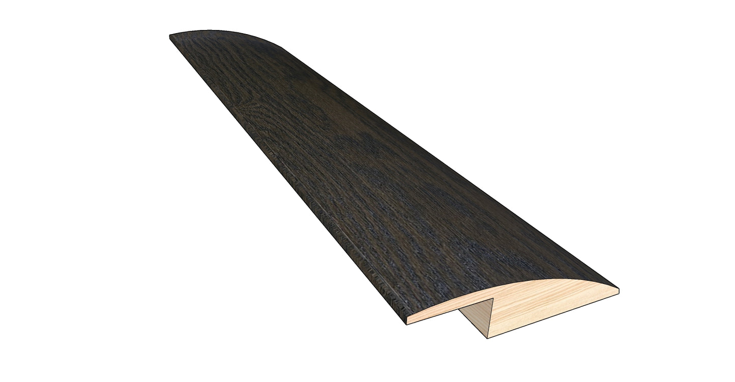 Rustic Barn 0.50 in. Thick x 1.50 in. Wide x 78 in. Length Hardwood Overlap Reducer Molding