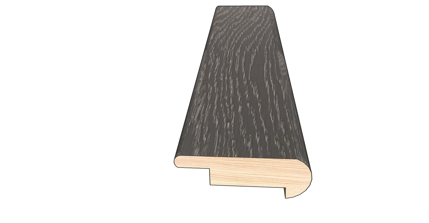 Glenwood 0.80 in. Thick x 2 in. Width x 78 in. Length Hardwood Overlap Stair Nose Molding