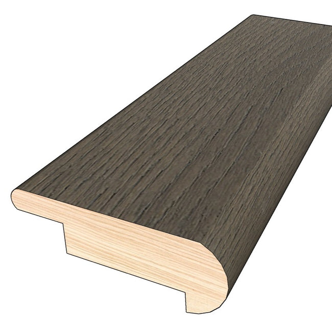 Banff 0.80 in. Thick x 2 in. Width x 78 in. Length Hardwood Overlap Stair Nose Molding