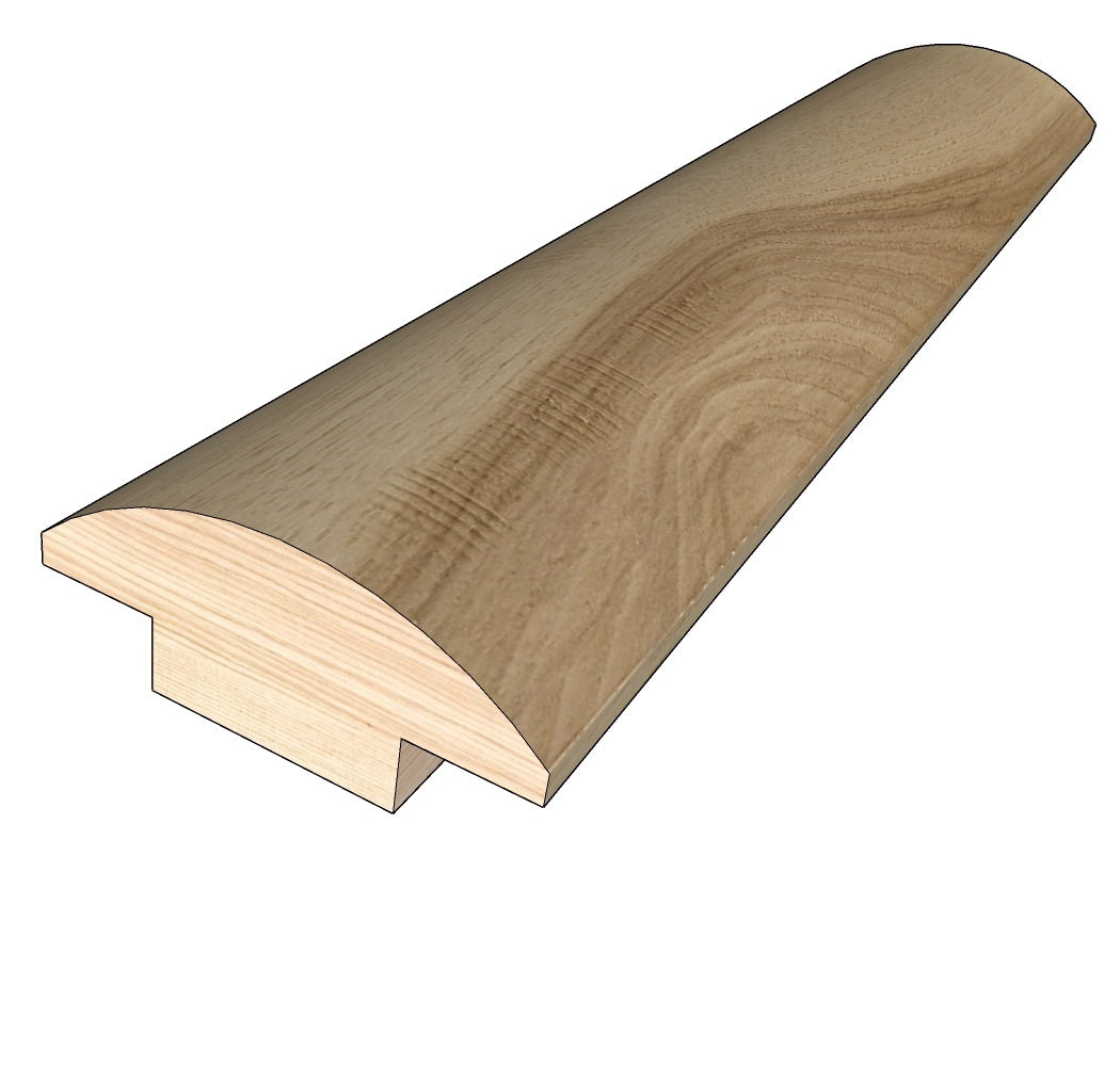 Natural Hickory 0.445 in. Thick x 1.50 in. Width x 78 in. Length Hardwood T-Molding