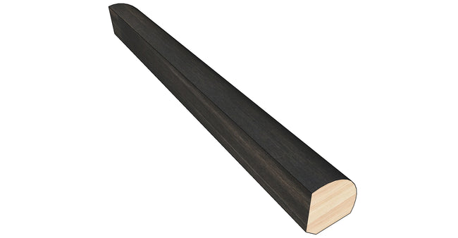 Shadow Gray 0.75 in. Thick x 0.75 in. Width x 78 in. Length Hardwood Quarter Round Molding