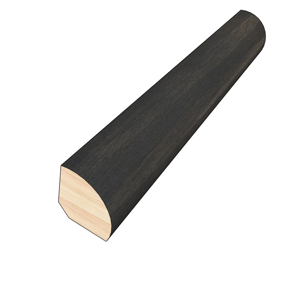 Shadow Gray 0.75 in. Thick x 0.75 in. Width x 78 in. Length Hardwood Quarter Round Molding