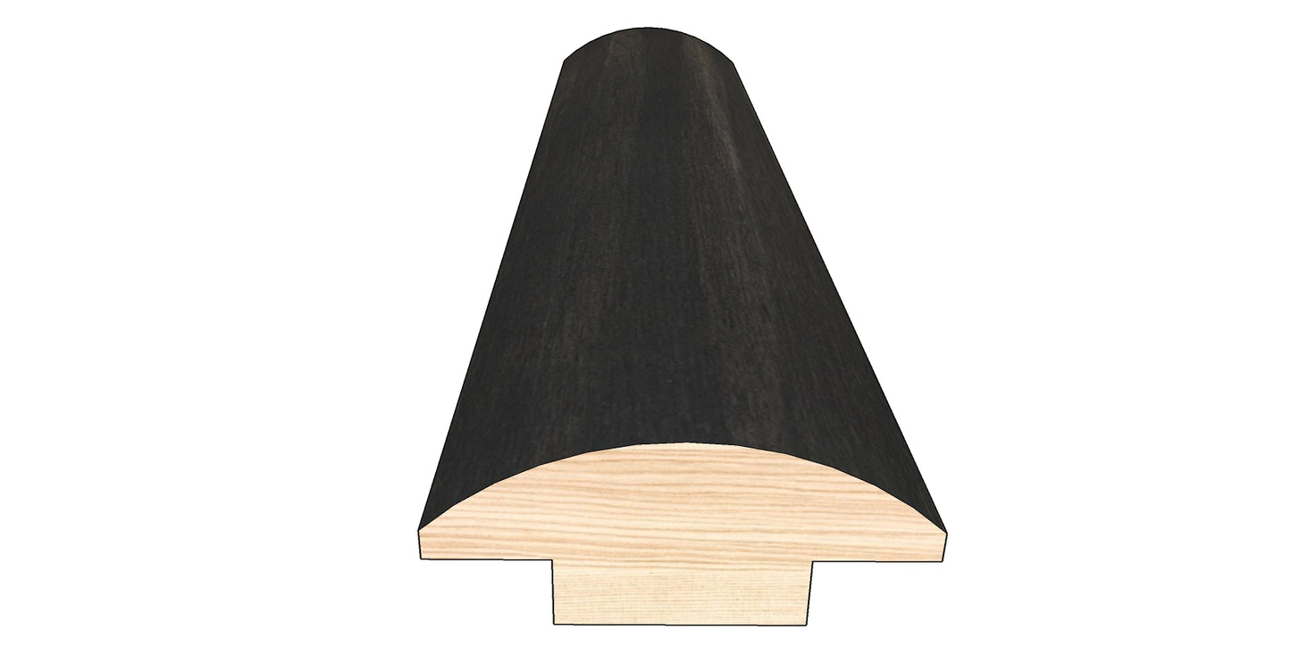 Shadow Gray 0.445 in. Thick x 1.50 in. Width x 78 in. Length Hardwood T-Molding
