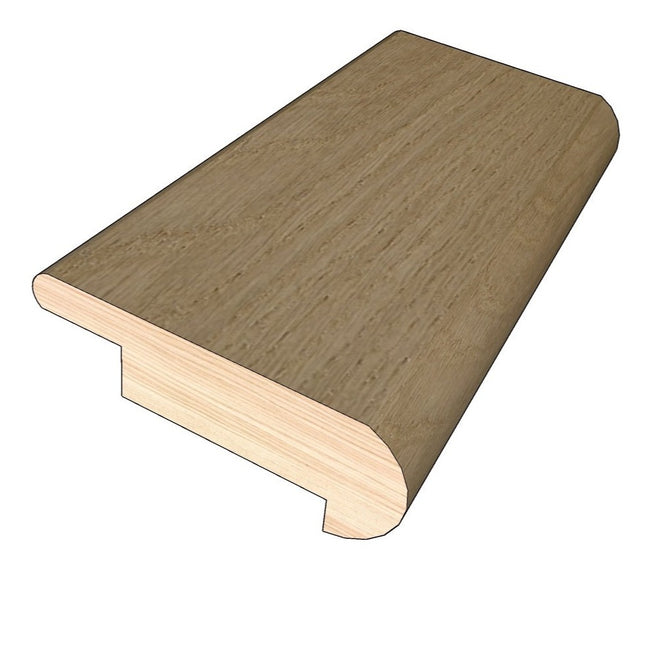 Manor 0.80 in. Thick x 2 in. Width x 78 in. Length Overlap Stair Nose Molding