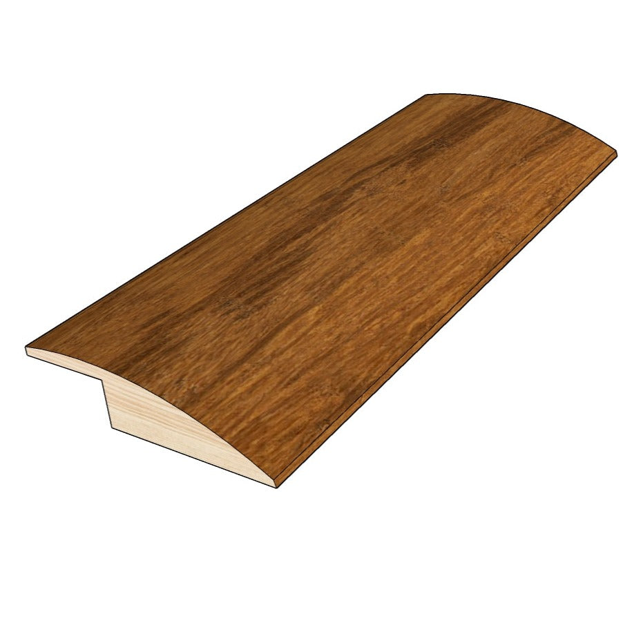 Honeystone 0.50 in. Thick x 1.50 in. Width x 78 in. Length Overlap Reducer Hardwood Molding