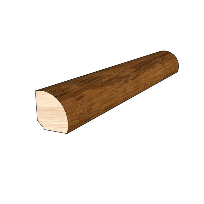 Honeystone 0.75 in. Thick x 0.75 in. Width x 78 in. Length Quarter Round Hardwood Molding