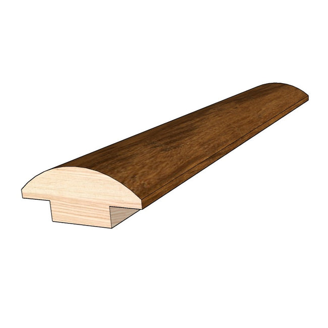 Honeystone 0.445 in. Thick x 1.50 in. Width x 78 in. Length Hardwood T-Molding