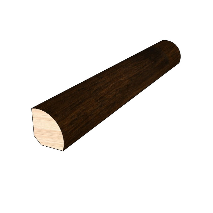 Cognac 0.75 in. Thick x 0.75 in. Width x 78 in. Length Quarter Round Hardwood Molding