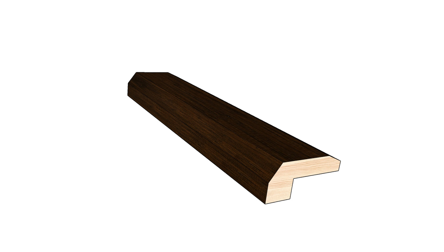 Cognac 0.523 in. Thick x 1.50 in. Width x 78 in. Length Hardwood Threshold Molding