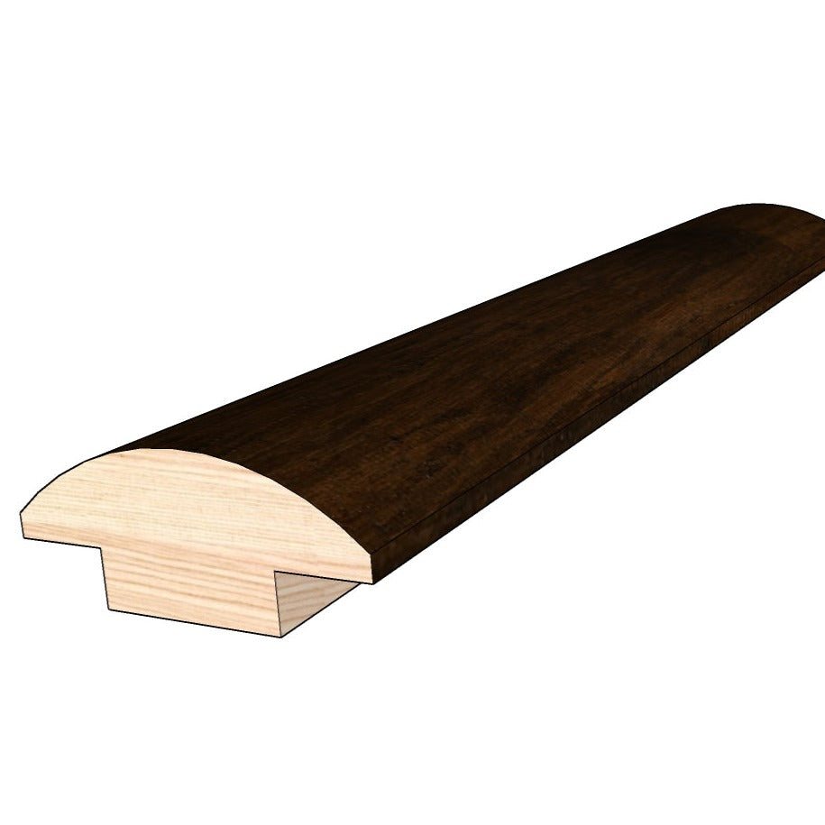 Cognac 0.445 in. Thick x 1.50 in. Width x 78 in. Length Hardwood T-Molding