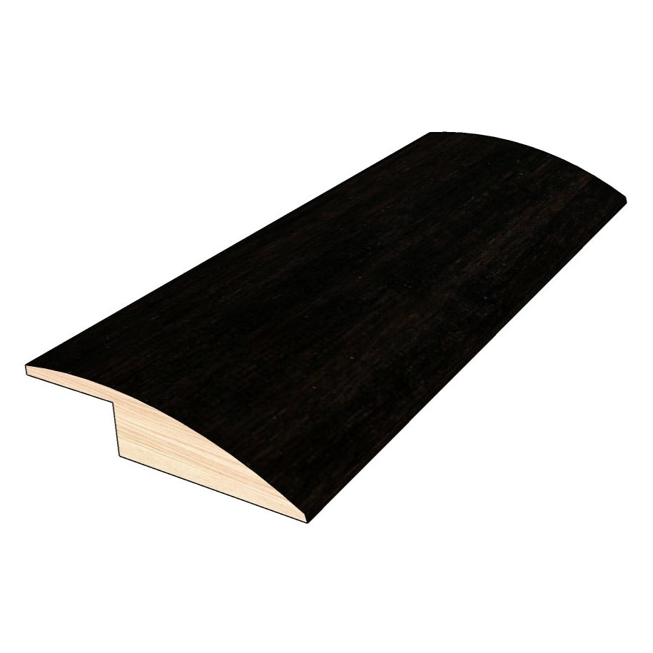 Dark Night 0.50 in. Thick x 1.50 in. Width x 78 in. Length Overlap Reducer Hardwood Molding