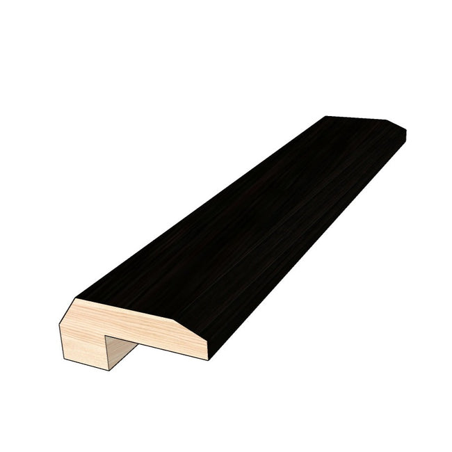 Dark Night 0.523 in. Thick x 1.50 in. Width x 78 in. Length Hardwood Threshold Molding