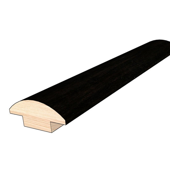 Dark Night 0.445 in. Thick x 1.50 in. Width x 78 in. Length Hardwood T-Molding