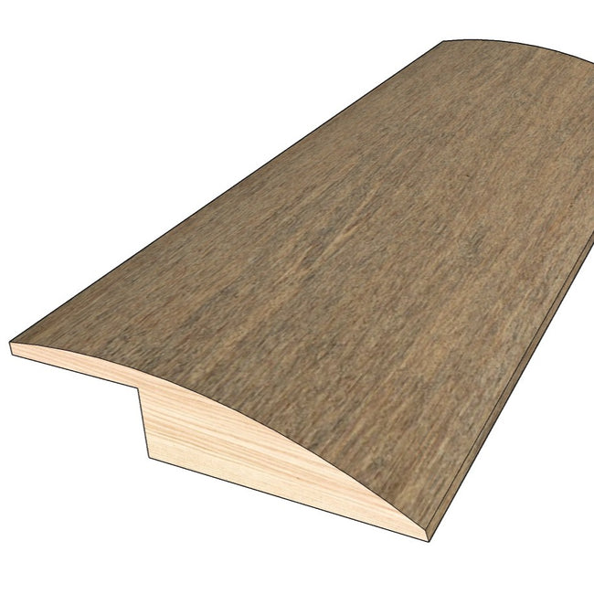 Sandstone 0.50 in. Thick x 1.50 in. Width x 78 in. Length Overlap Reducer Hardwood Molding