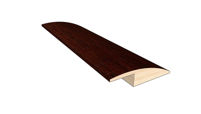 Acacia 0.50 in. Thick x 1.50 in. Width x 78 in. Length Overlap Reducer Hardwood Molding