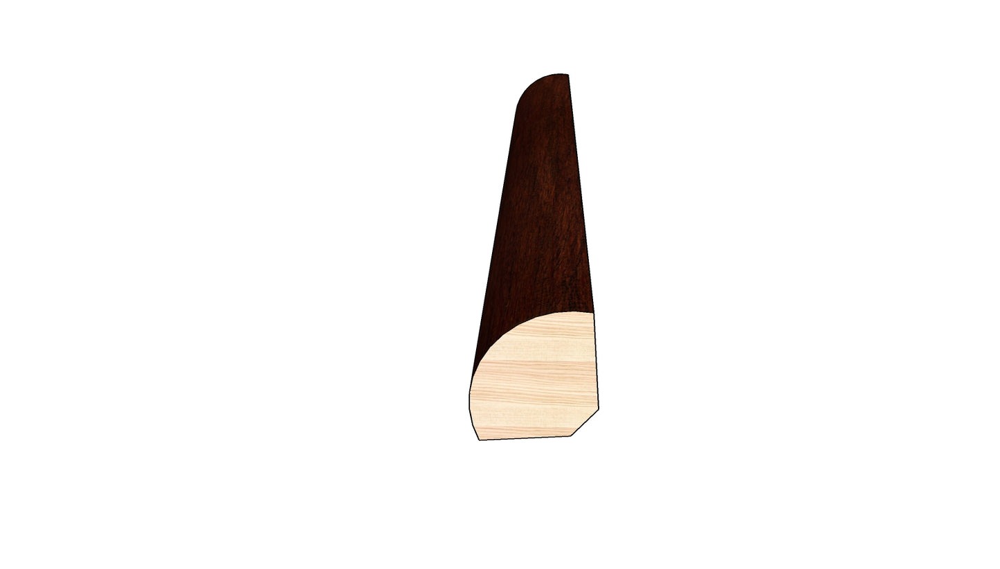 Acacia 0.75 in. Thick x 0.75 in. Width x 78 in. Length Quarter Round Hardwood Molding