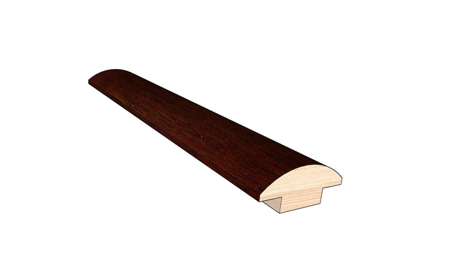 Acacia 0.445 in. Thick x 1.50 in. Width x 78 in. Length Hardwood T-Molding