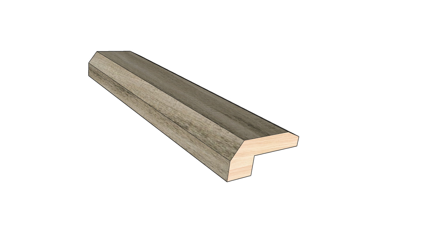 Winter Sky 0.523 in. Thick x 1.50 in. Width x 78 in. Length Hardwood Threshold Molding