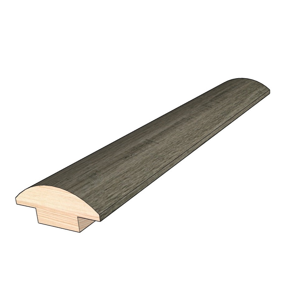 Mixed Gray 0.445 in. Thick x 1.50 in. Width x 78 in. Length Hardwood T-Molding