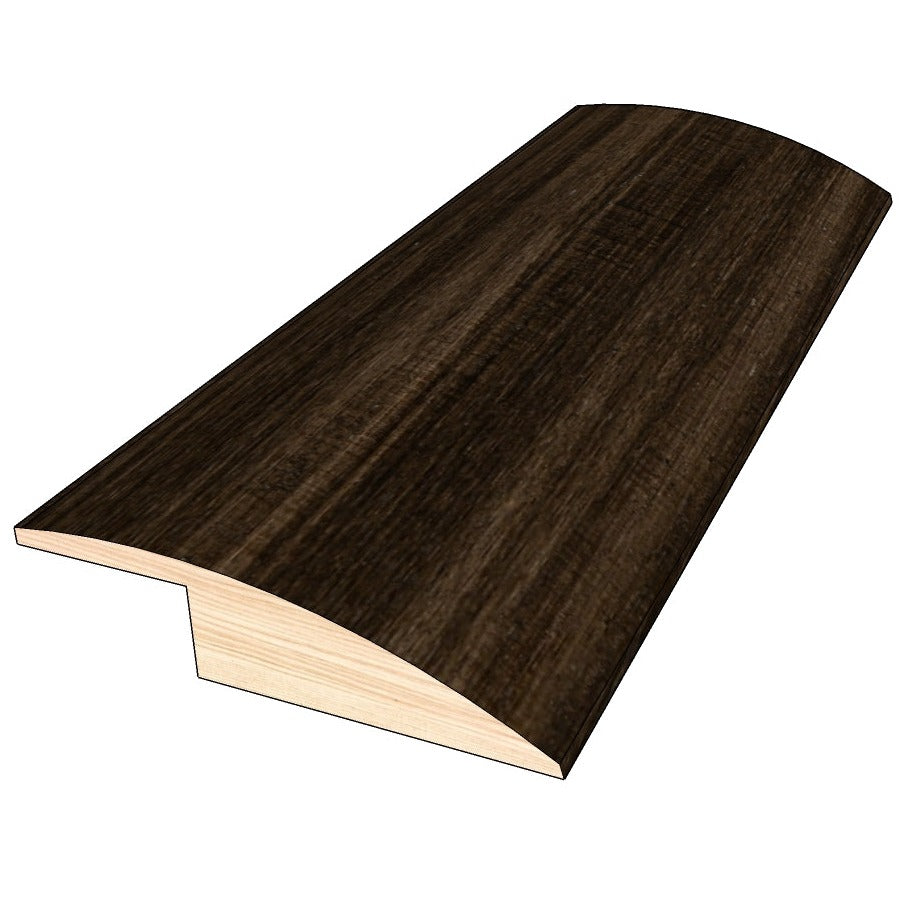 Roasted Cashew 0.50 in. Thick x 1.50 in. Width x 78 in. Length Overlap Reducer Hardwood Molding