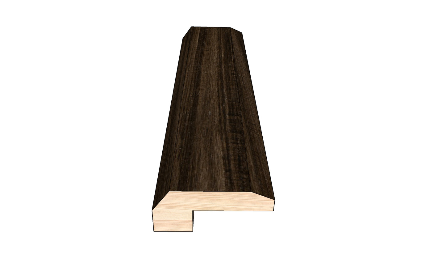 Roasted Cashew 0.523 in. Thick x 1.50 in. Width x 78 in. Length Hardwood Threshold Molding