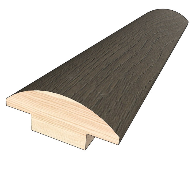 Stormy Gray 0.445 in. Thick x 1.50 in. Width x 78 in. Length Hardwood T-Molding
