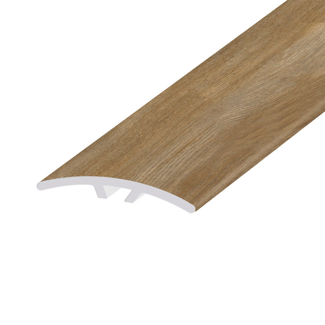 Creme Brule 0.23 in. Thick x 1.59 in. Width x 94 in. Length Multi-Purpose Reducer Vinyl Molding