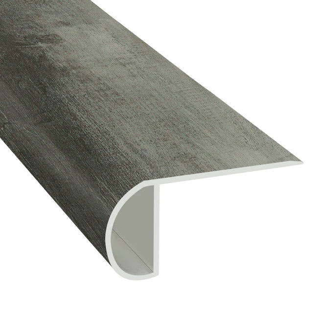 Tundra 1.03 in. Thick x 2.23 in. Width x 94 in. Length Overlap Vinyl Stair Nose